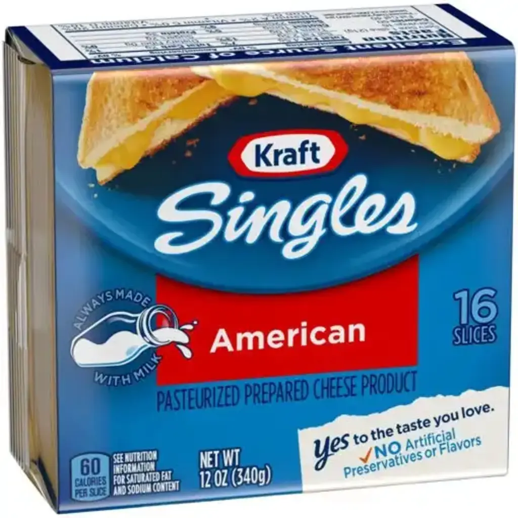 Singles American Cheese 16