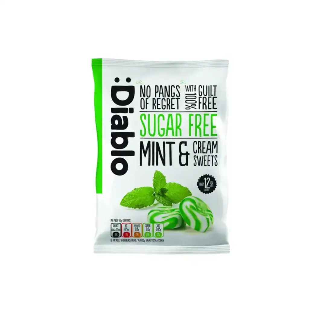 Mint and Cream Sweets Sugar Free