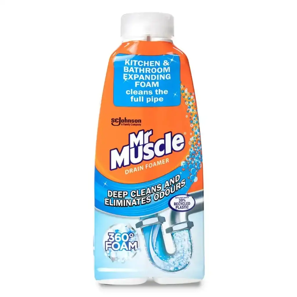 Drain Foamer Deep Cleans & Eliminates Odours