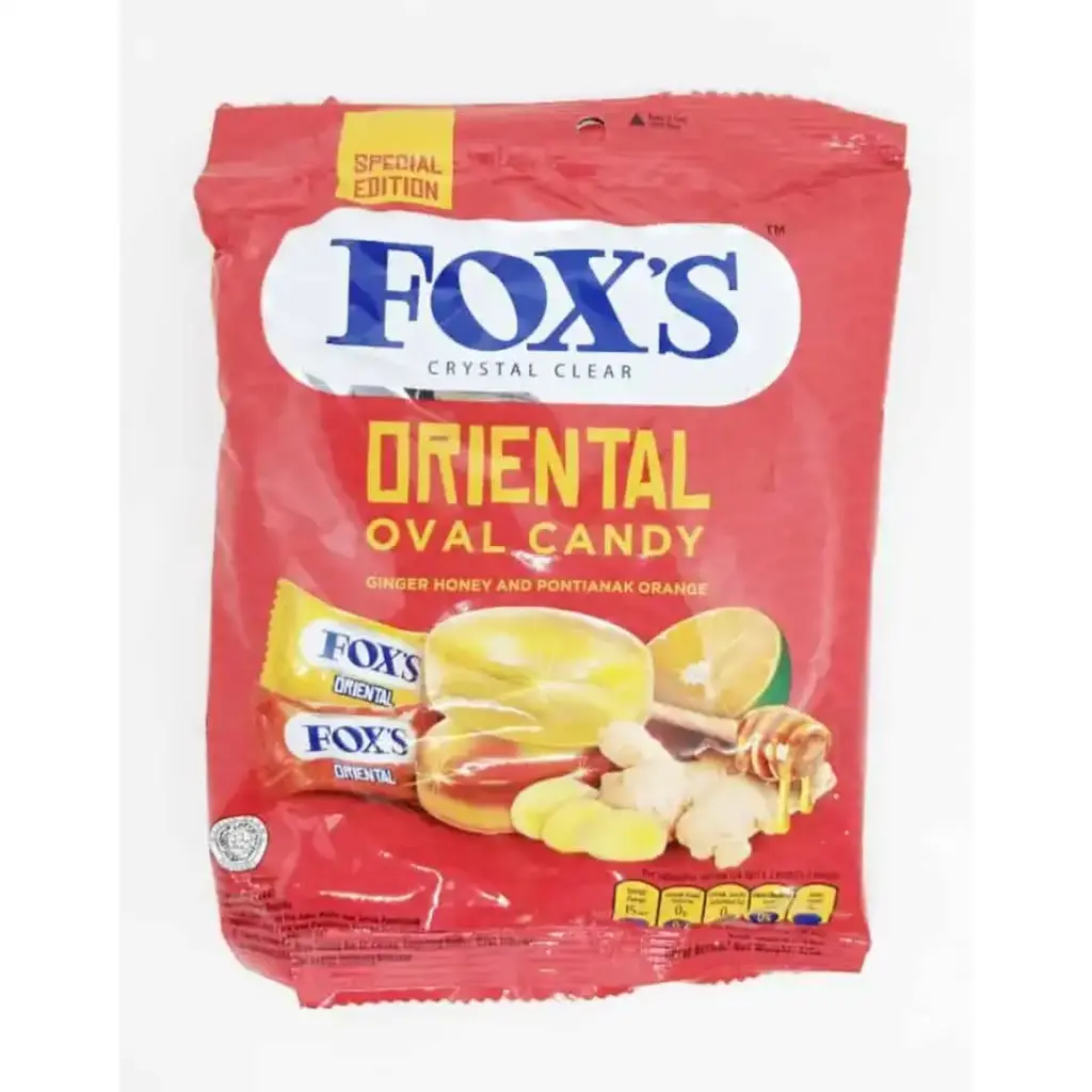 Crystal Clear Oriental Oval Candy
