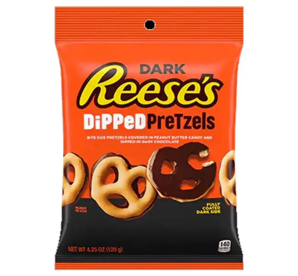 Dark Chocolate Dipped Pretzels