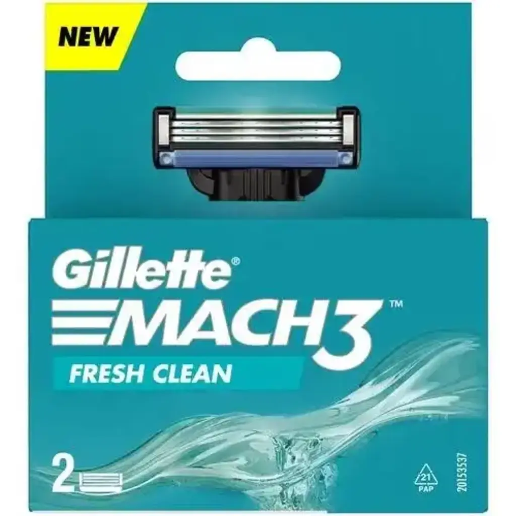 Mach3 Manual Shaving Razor Blades Cartridge 2