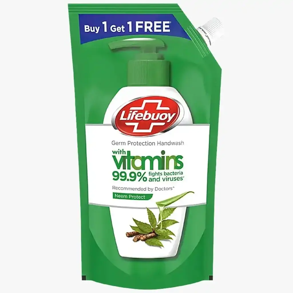 Nature Germ Protection Green Tea Liquid Handwash Refill
