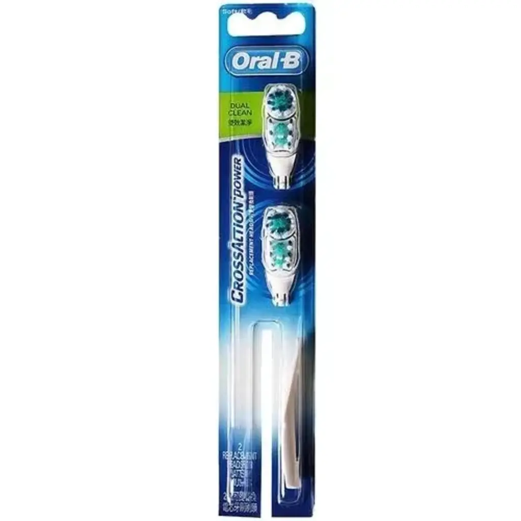 Cross Action Power Toothbrush Replacement Head Soft