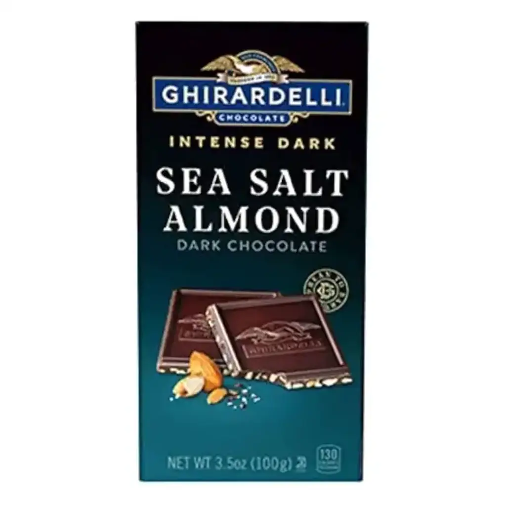 Sea Salt Almond Intense Dark Chocolate