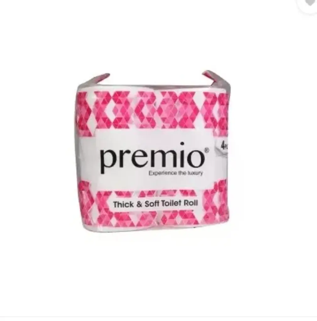 Soft 4Ply Toilet Paper Tissue Roll 4 IN