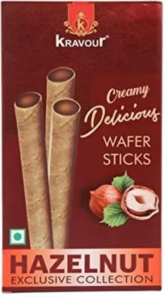 Hazelnut Wafer Rolls