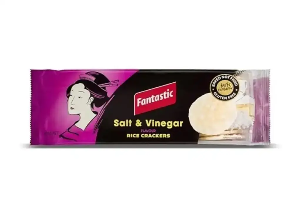 Salt & Vinegar Rice Crackers