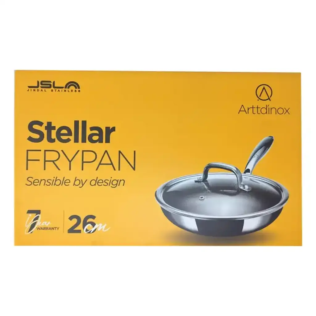 Arttdinox Stainless Stell Stellar Frypan