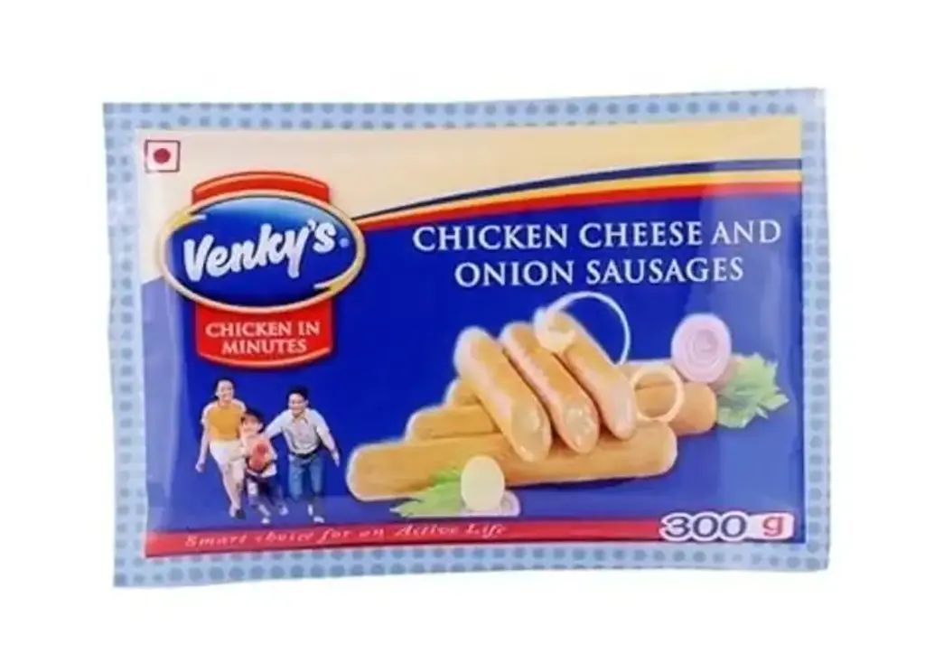 Chicken Cheese And Onion Sausages