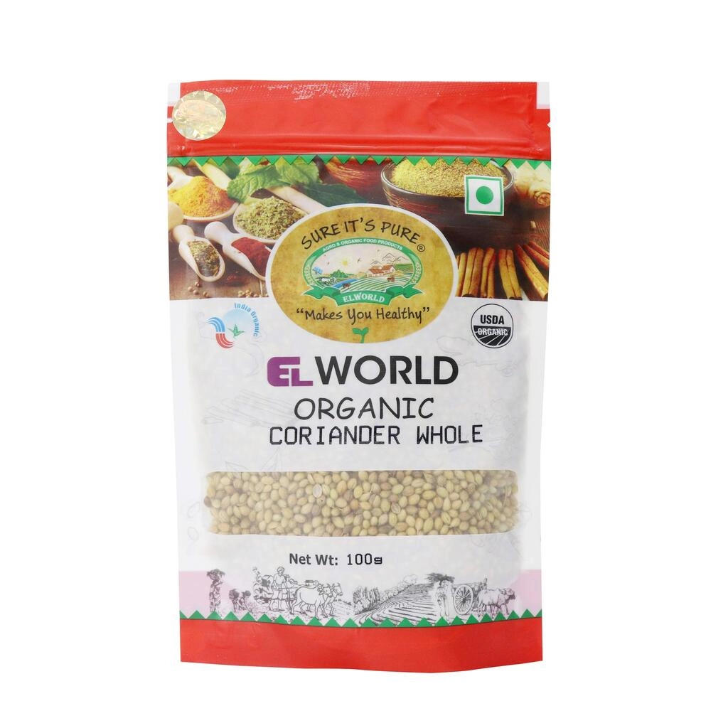 Organic Coriander Whole