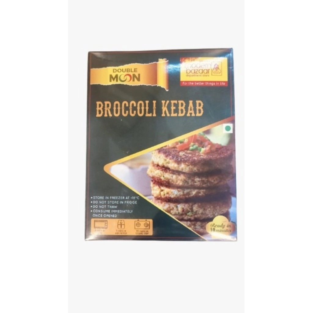 Double Moon Broccoli Kebab 200g