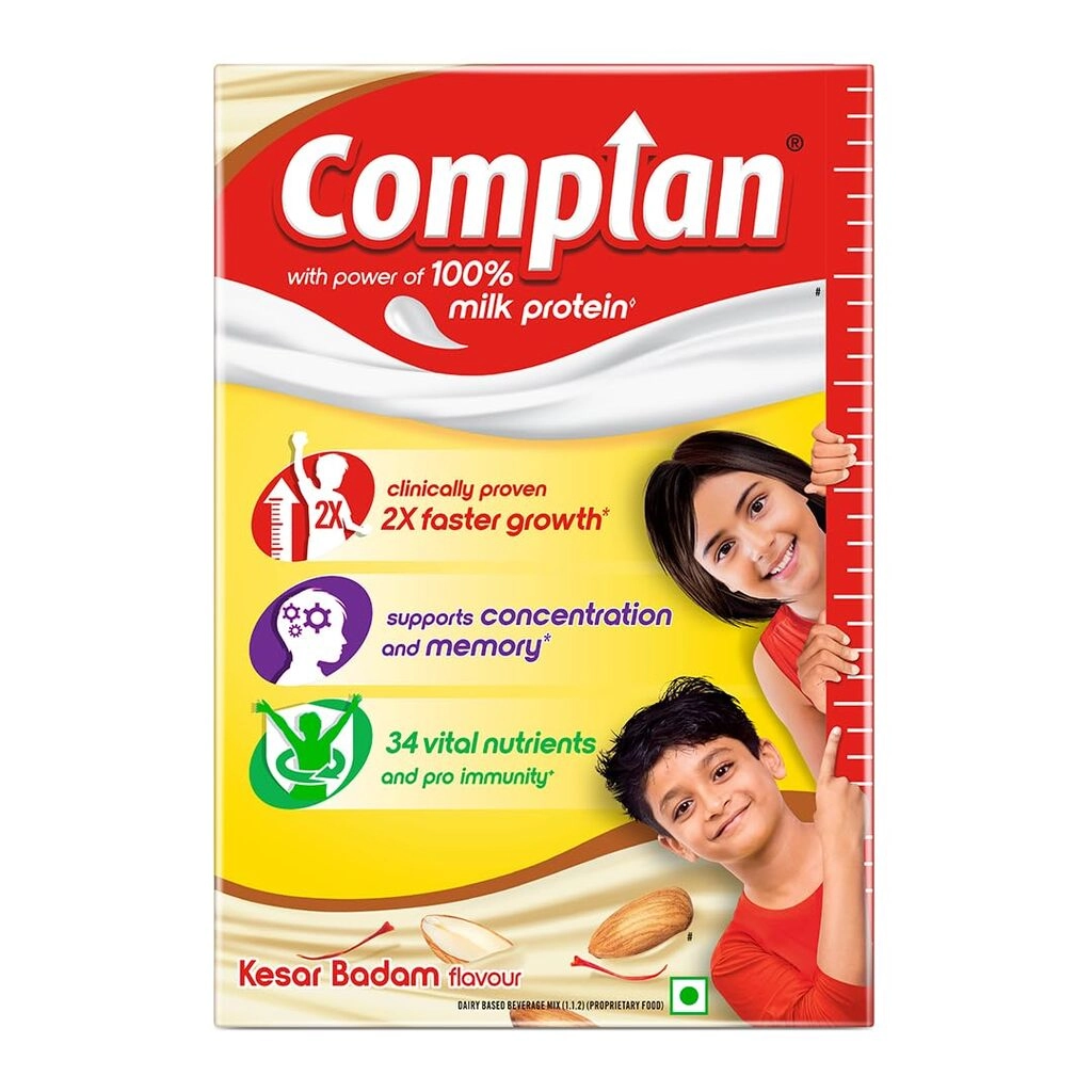 Kesar Badam Flavour Nutrition Drink Powder