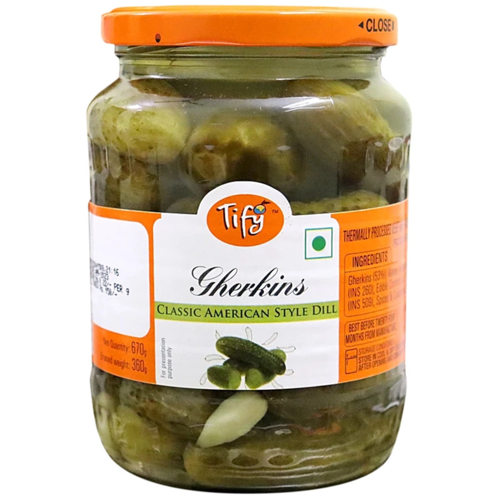 Gherkins Classic American Style Dill