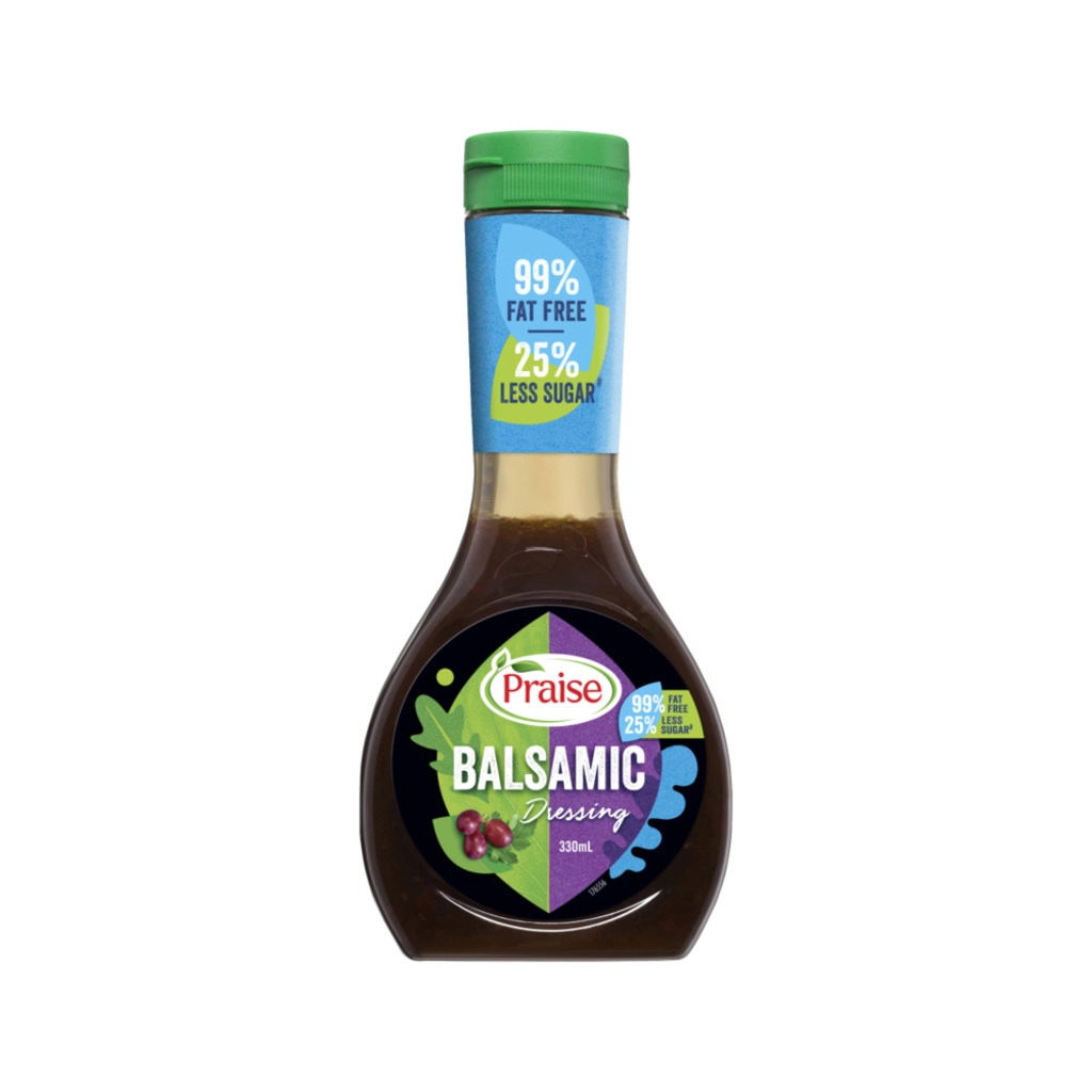 Fat Free Less Sugar Balsamic Salad Dressing