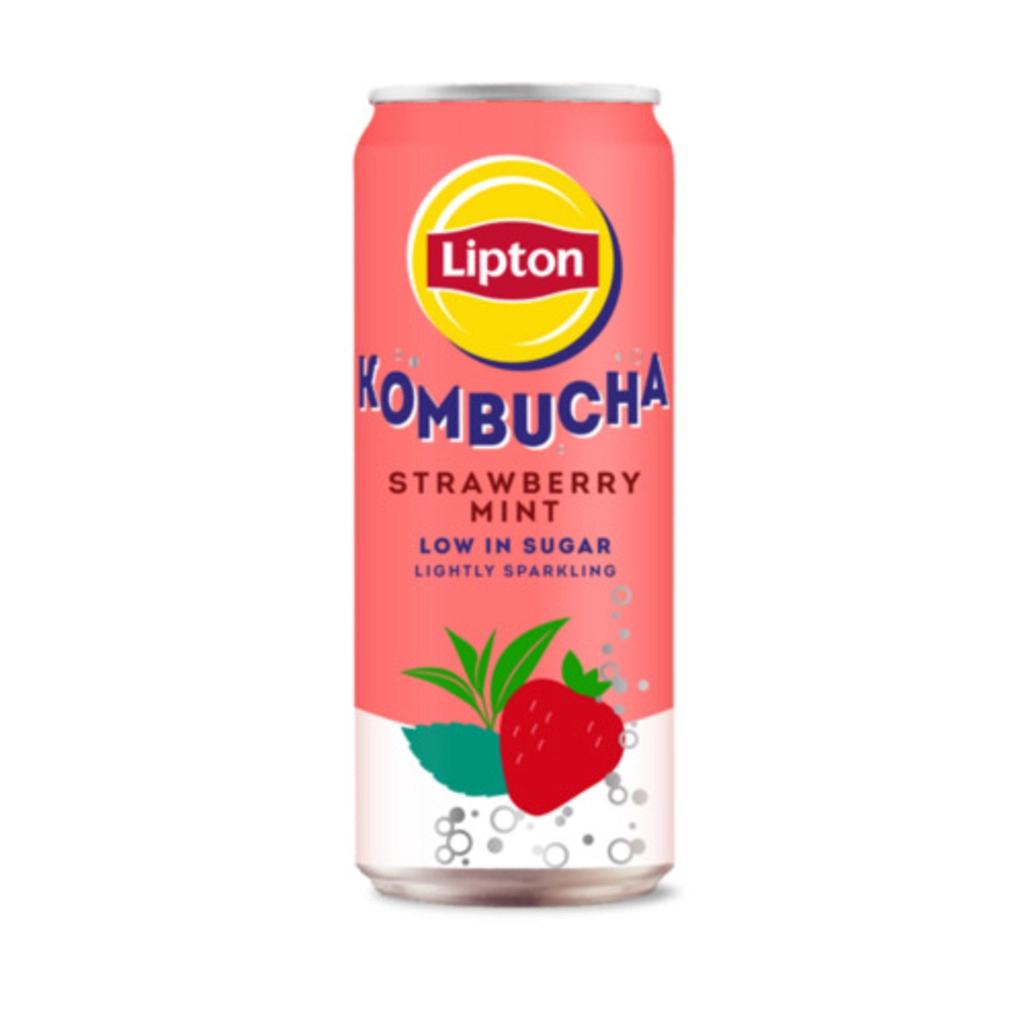 Strawberry Mint Flavour Kombucha