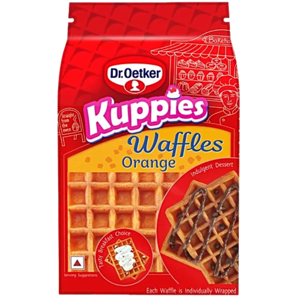 Kuppies Orange Waffles