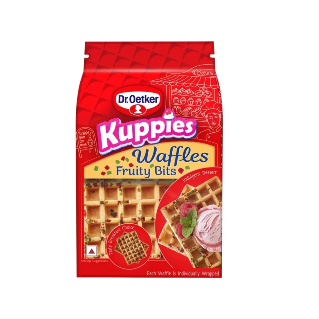 Kuppies Fruity Bits Waffles