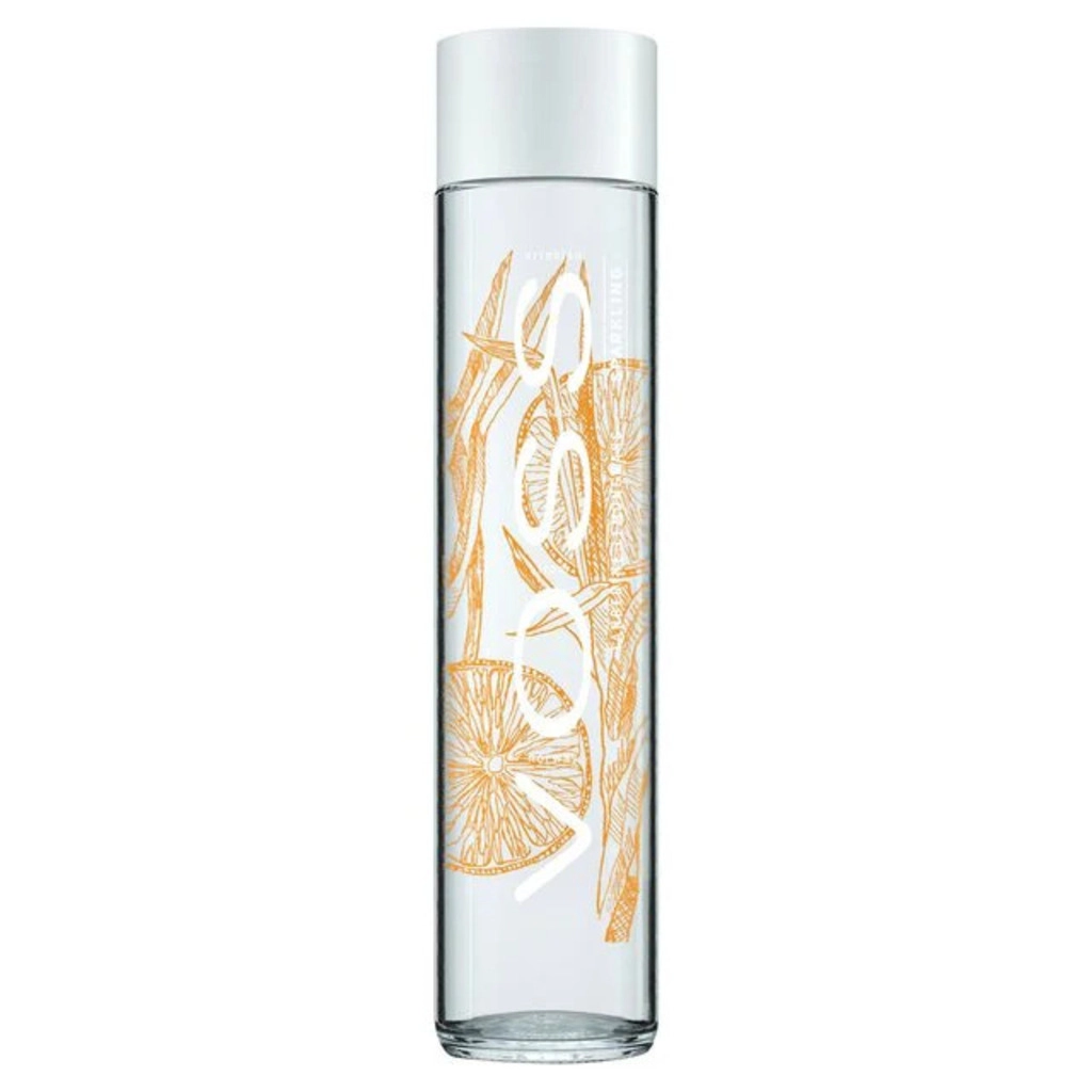 Tangerine Lemongrass Artesian Sparkling Glass Bottle