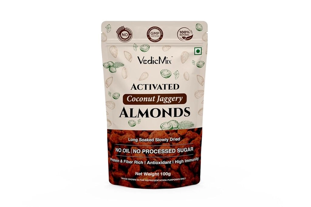 Activated Coconut Jaggery Almonds
