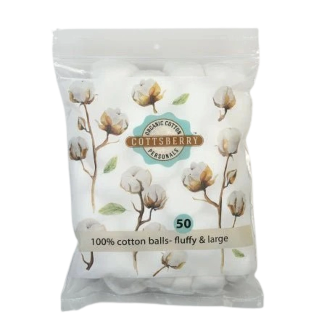 Organic Cotton Balls Fluffy & Large