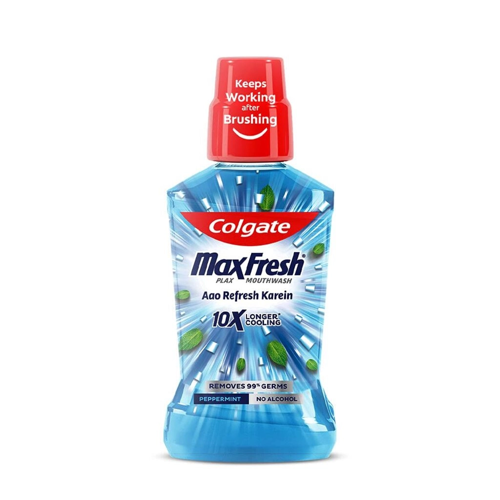 Max Fresh Peppermint Mouthwash