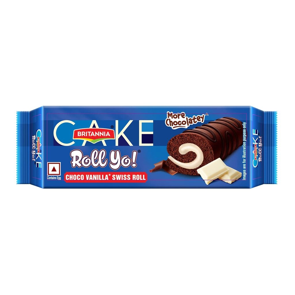 Cake Roll Yo Choco Vanilla Swiss Roll
