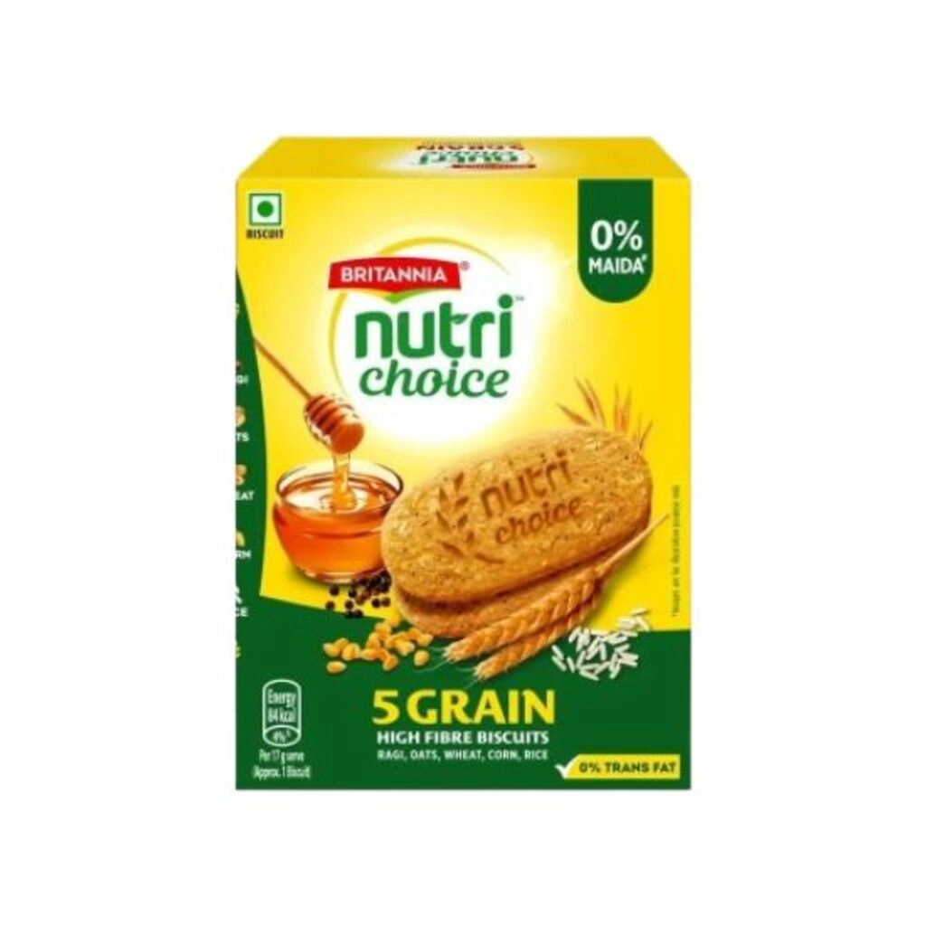 Nutri Choice 5 Grain High Fibre Biscuits