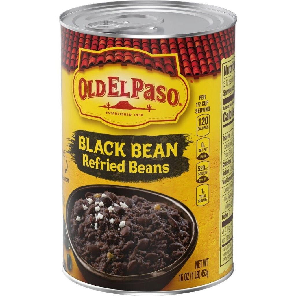 Black Beans Refried Beans