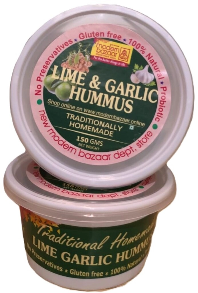 Mb Lime & Garlic Hummus Dips