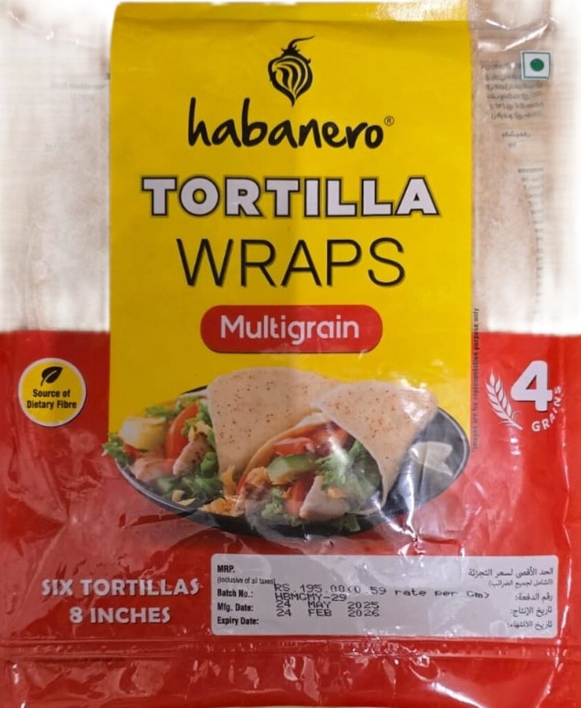 TORTILLA WRAPS MULTIGRAIN