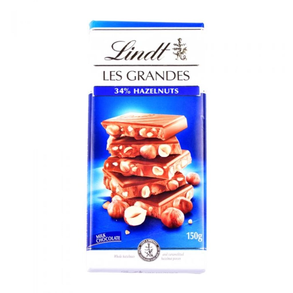 Les Grandes 34 Percent Hazelnuts Milk Chocolate