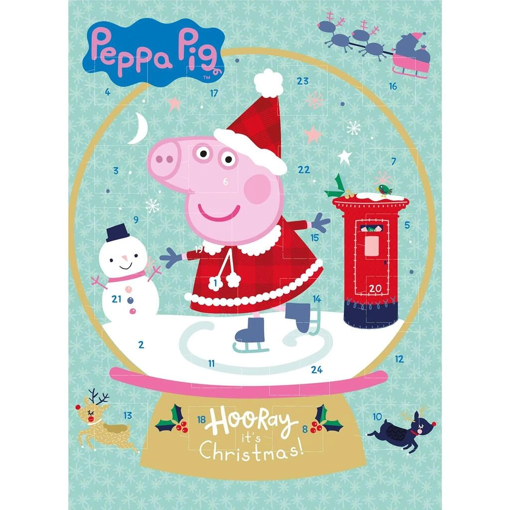 Peppa Pig Christmas Advent Calendar Chocolate (75g)