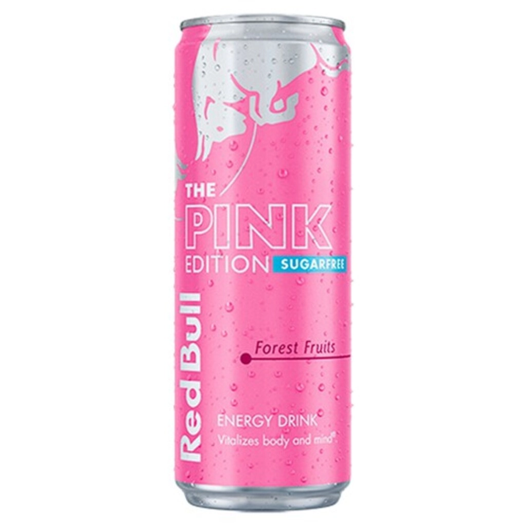 The Pink Edition Forest Fruits Sugar Free Energy Drink