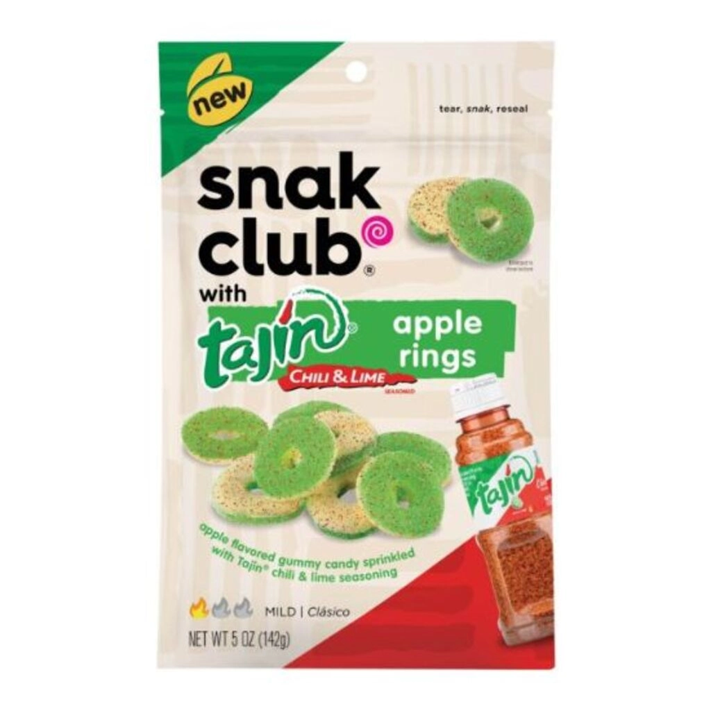 Tajin Chili Lime Apple Gummy Rings