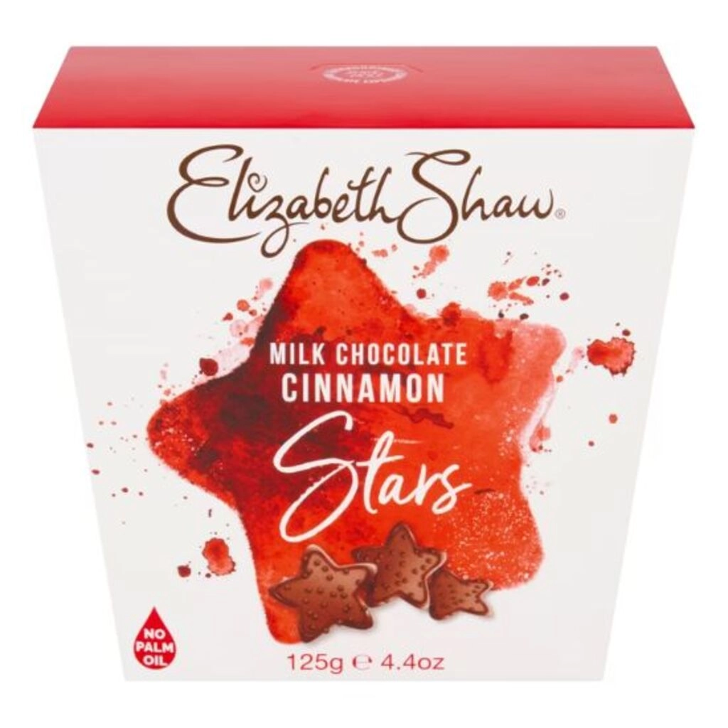 Milk Chocolate Cinnamon Stars 125g