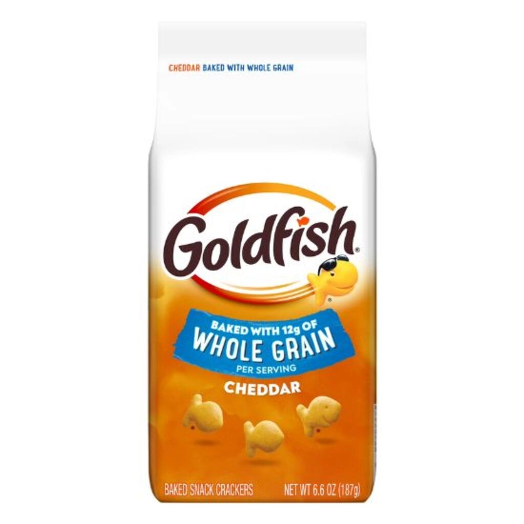 Whole Grain Cheddar Baked Snack Crackers
