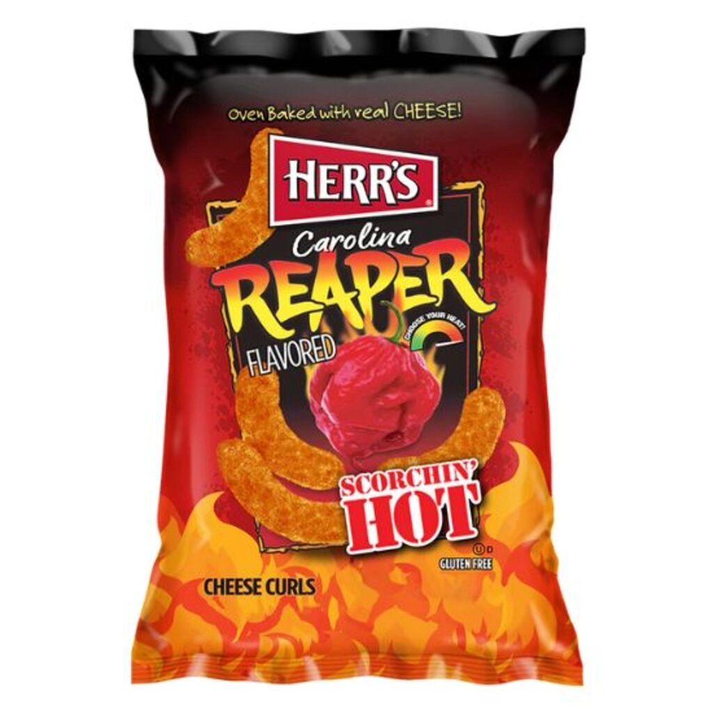 Carolina Reaper Extra Hot Cheese Curls