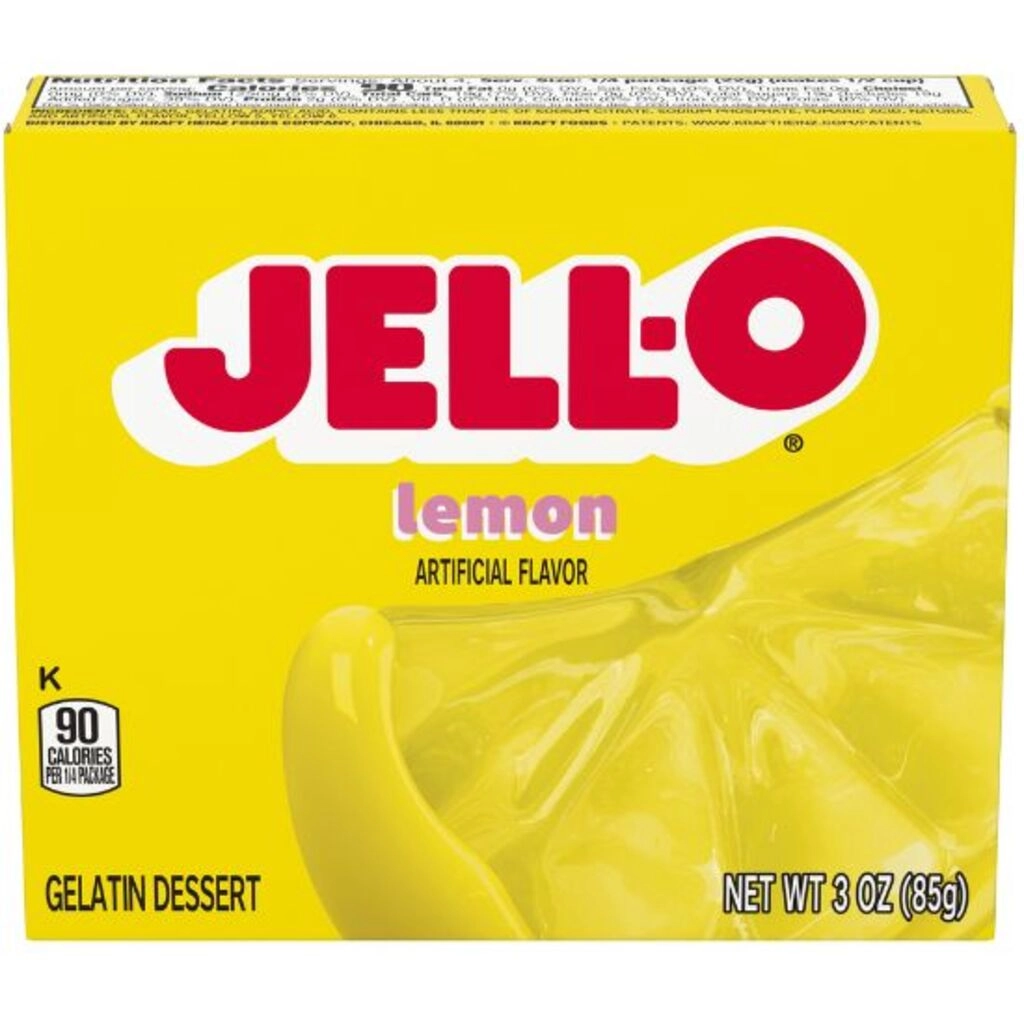 Lemon Gelatin Dessert