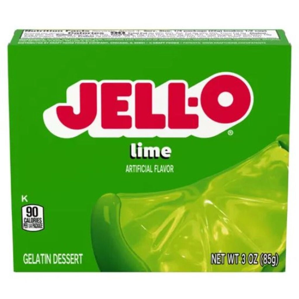 Lime Gelatin Dessert