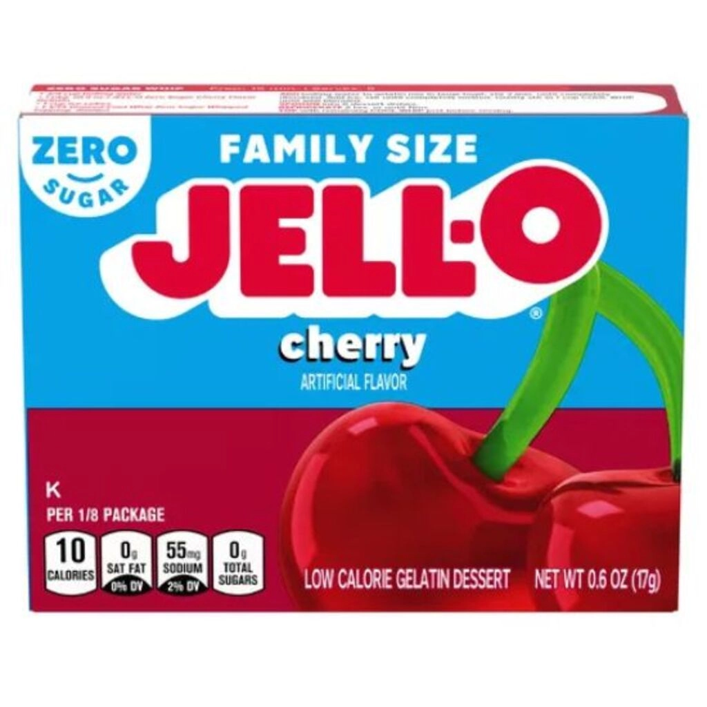 Cherry Sugar Free Gelatin Dessert