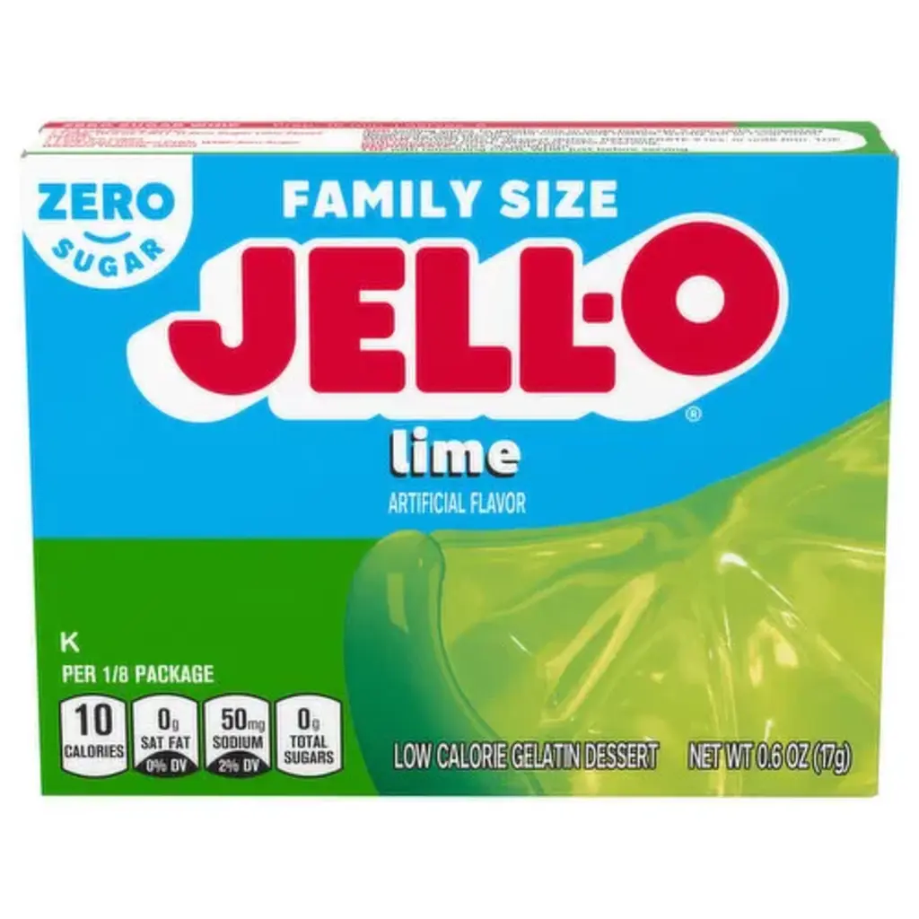 Lime Sugar Free Gelatin Dessert