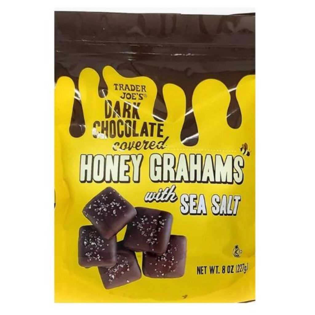 Dark Chocolate Covered Honey Grahams with Sea salt