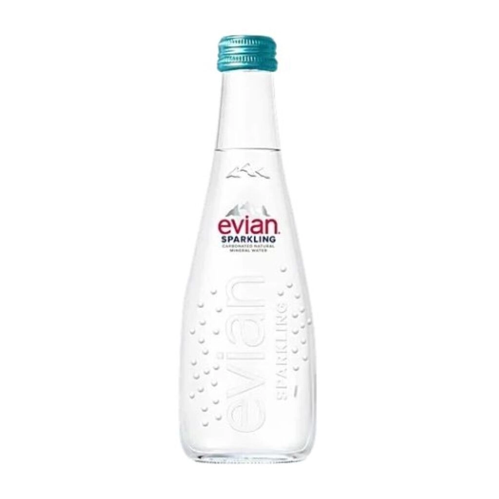 Sparkling Carbonated Water Glass Bottle 33cL