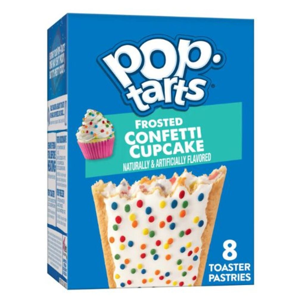 Pop Tarts Frosted Confetti Cupcake