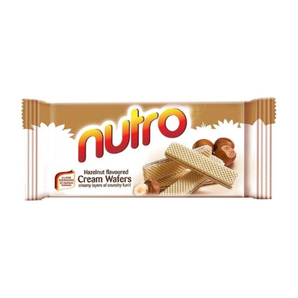 Hazelnut Flavoured Cream Wafers