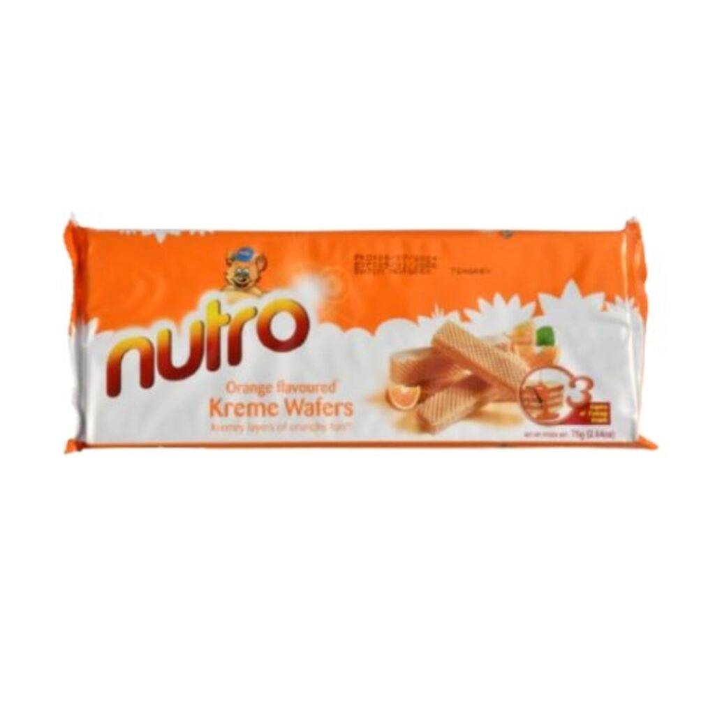 Orange Flavoured Cream Wafers