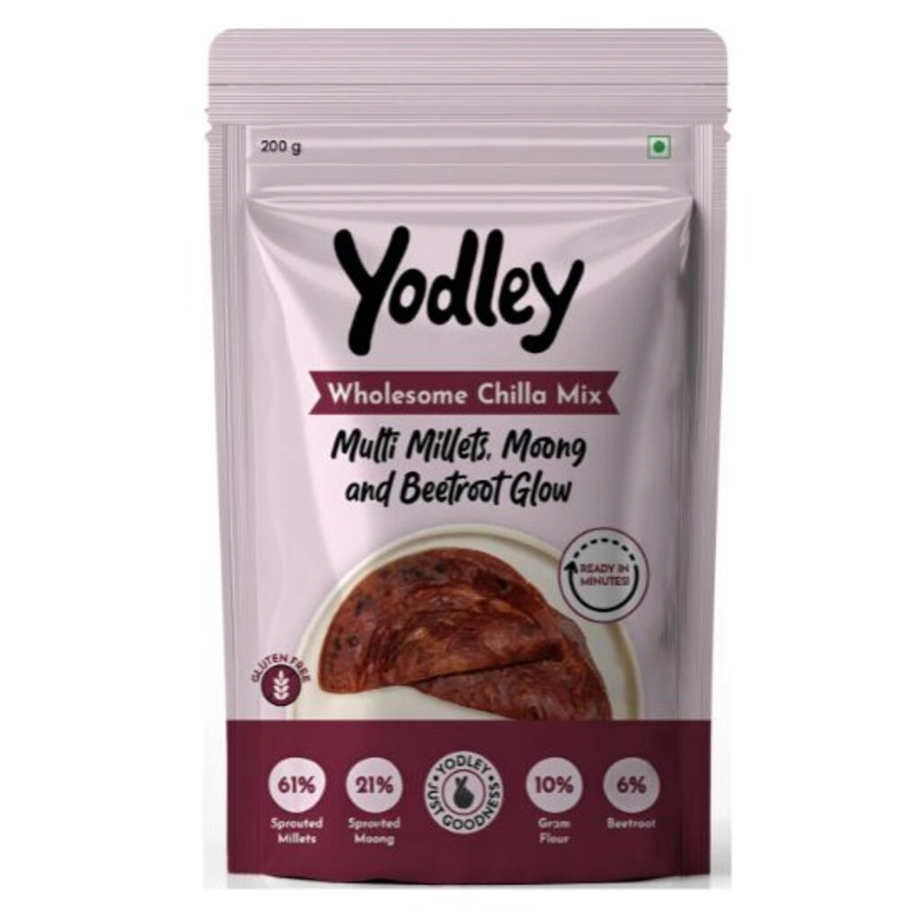 Wholesome Chilla Mix Multi Millets Moong & Beetroot Glow