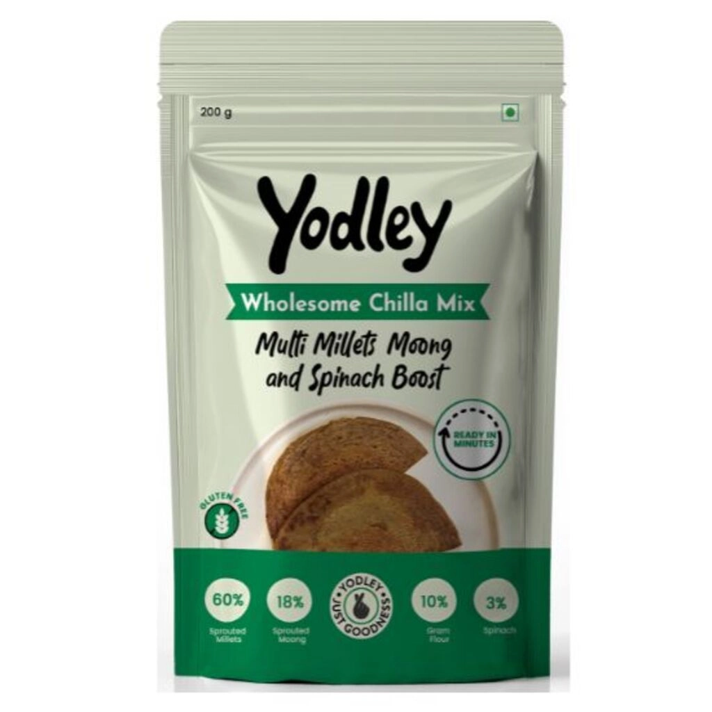 Wholesome Chilla Mix Multi Millets Moong And Spinach Boost
