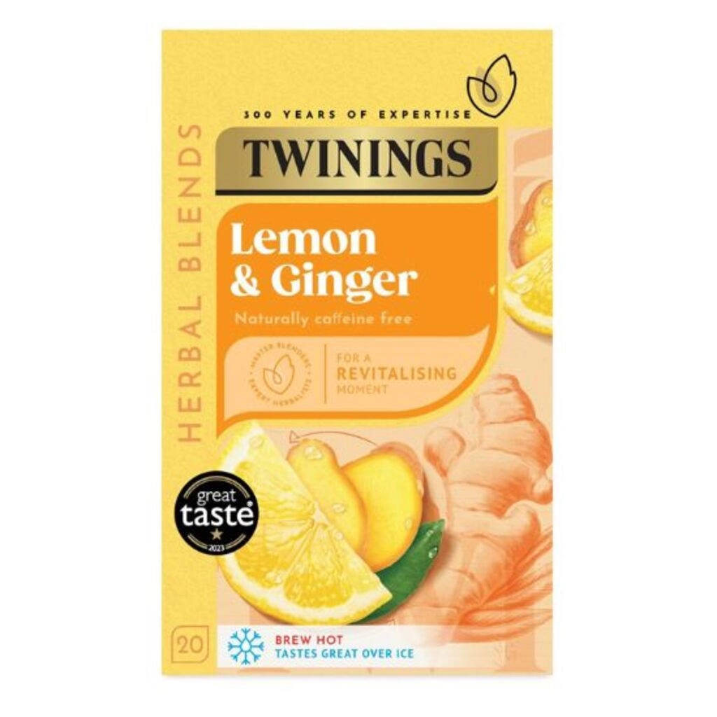 Lemon & Ginger 20 Tea